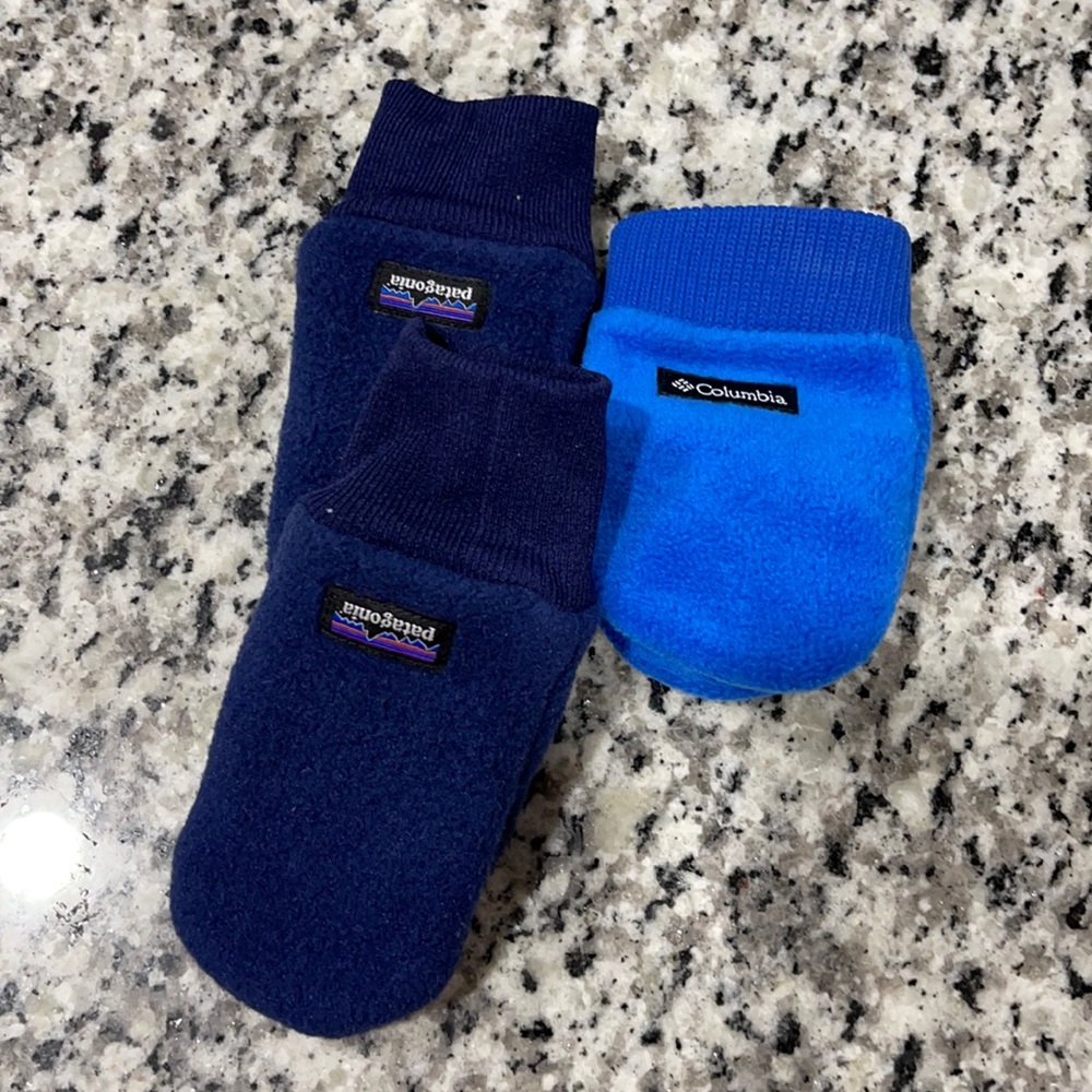 Infant gloves! Patagonia & Columbia
